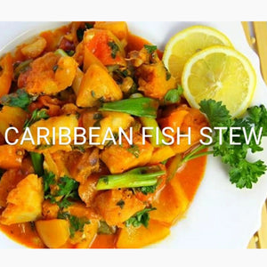 Caribbean Fish Stew Essential Ingredients (spice set - 100g each) All spice, bay leaf, ginger, paprika